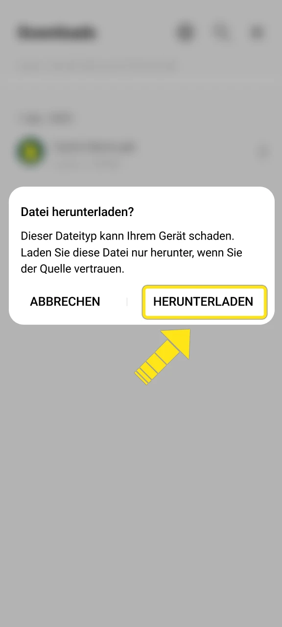 Installieren Sie die Android Anwendung und starten Sie Bet365 zum ersten Mal.