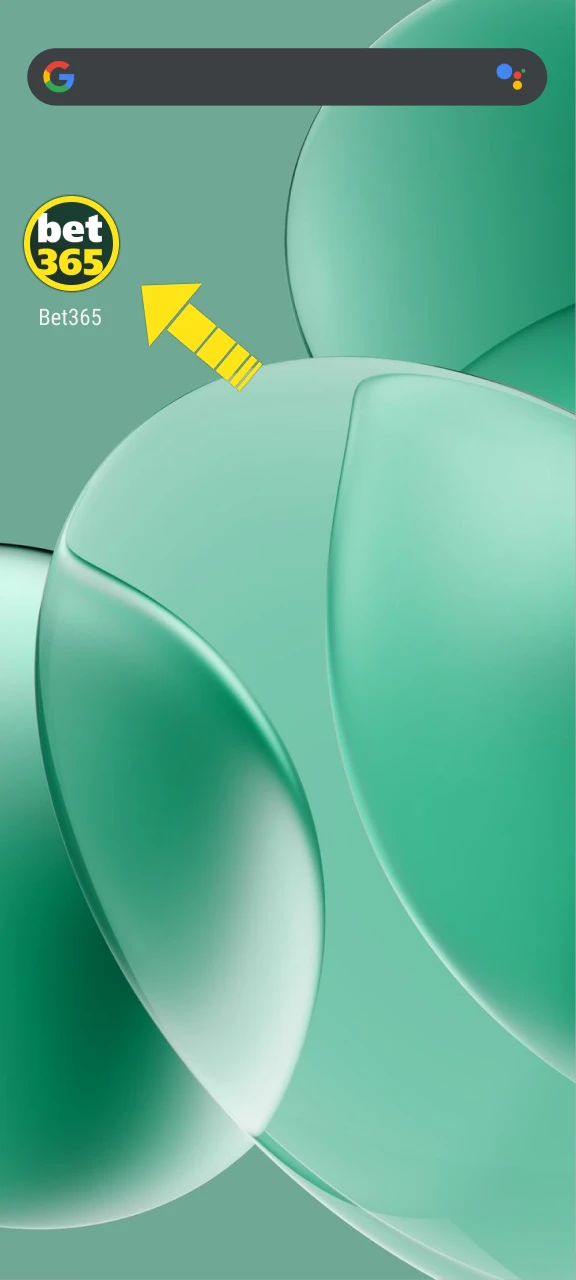 Öffne die App und beginne sofort mit deiner Registrierung bei Bet365.