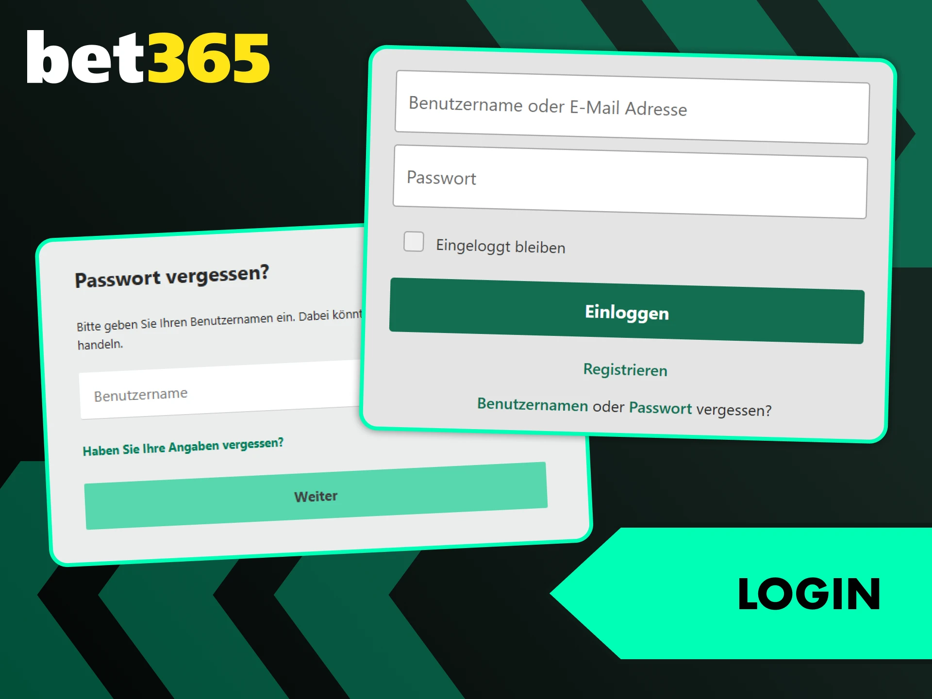 Nutzen Sie den schnellen Bet365 Login für Ihre Sportwetten.